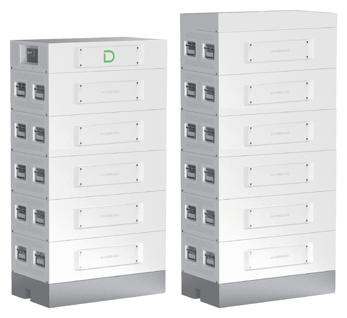 Dyness STACK314 kaupiklis 176,88 kWh (STACK314-11S) – BDU kolona su 5 moduliais ir praplėtimo kolona (praplėtimo bazė, 6 moduliai ir dangtis)