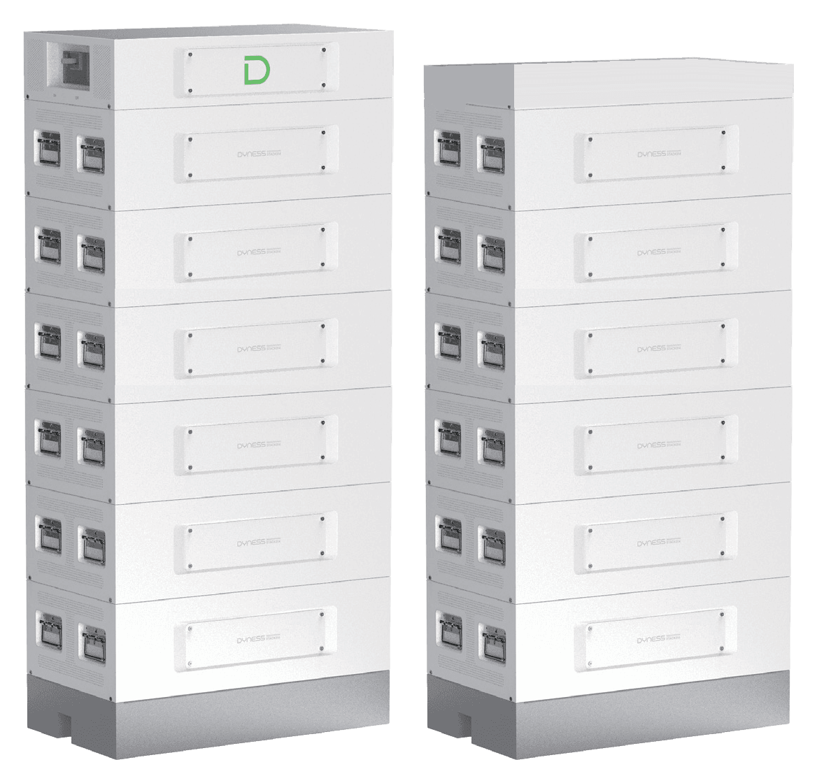 Dyness STACK314 battery 192.96 kWh (STACK314-12S) – BDU column with 6 modules and expansion column (expansion base, 6 modules and cover)