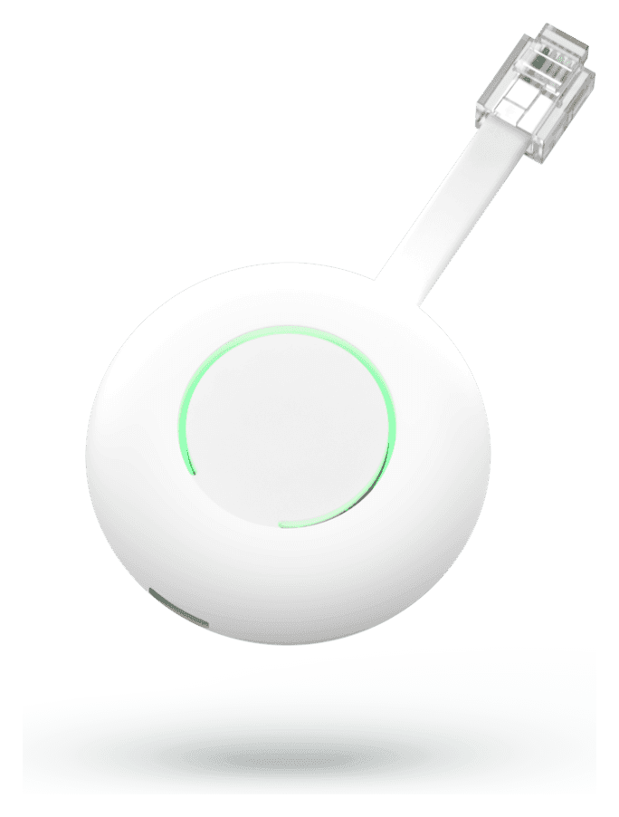 HomeWizard Wi-Fi P1 meter dongle (for Teltonika chargers) – 3/4 view