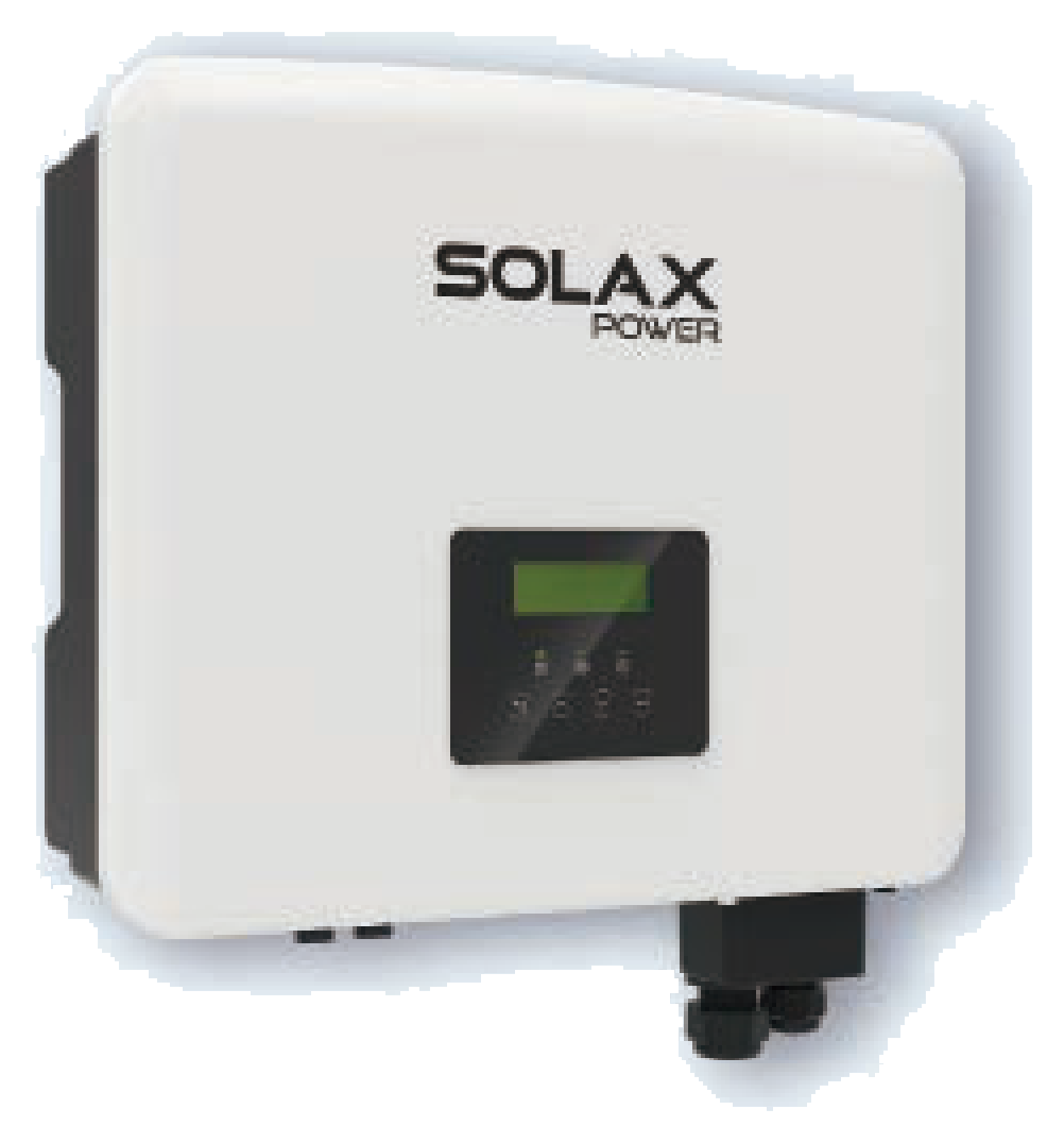 SolaX X1 vienfazis X1-Hybrid 6 kW – 3/4 vaizdas