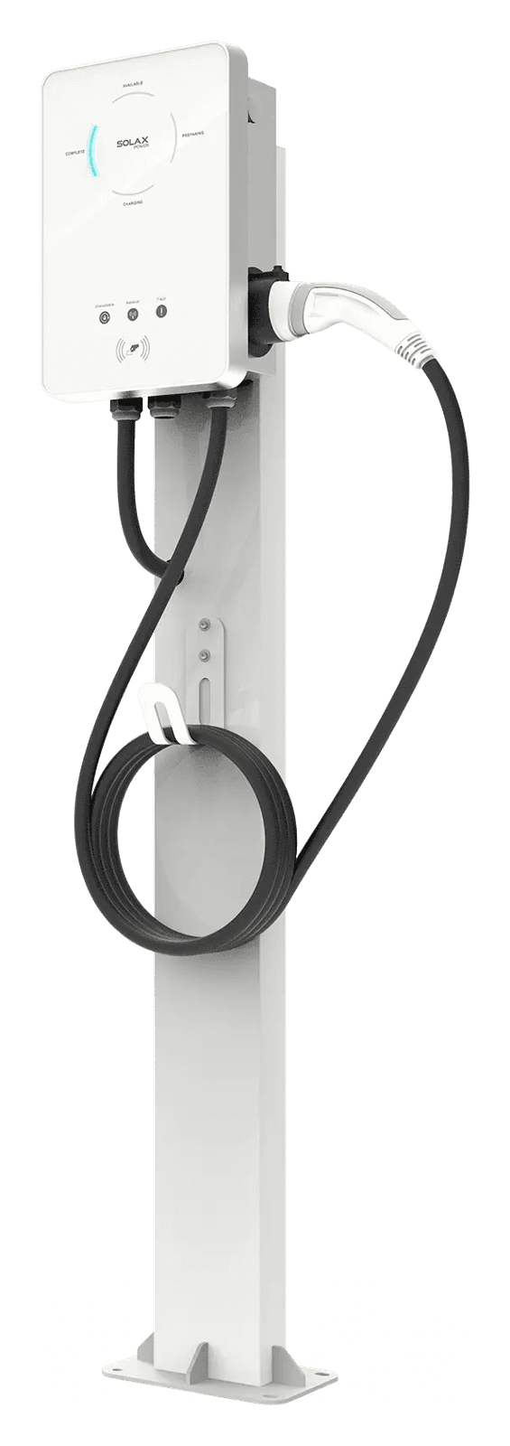 SolaX X3-EVC Smart EV Charger 11 kW · 6,5 m kabelis – ant pasirenkamo stovo (stovas į komplektą neįeina)
