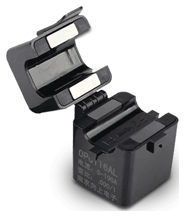 Teltonika EVC2 current transformers 100 A – opened clamp